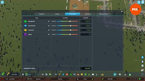 Budget sliders & tax question :: Cities: Skylines General Discussions.